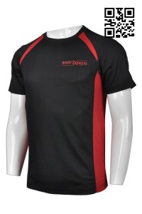 T658 Supply color matching T-shirt Online order T-shirt Fitness Tight t-shirt DRYFIT Sample custom T-shirt T-shirt manufacturer